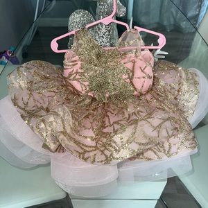 Itty bitty CHRISTINE DRESS size 12m , only worn once